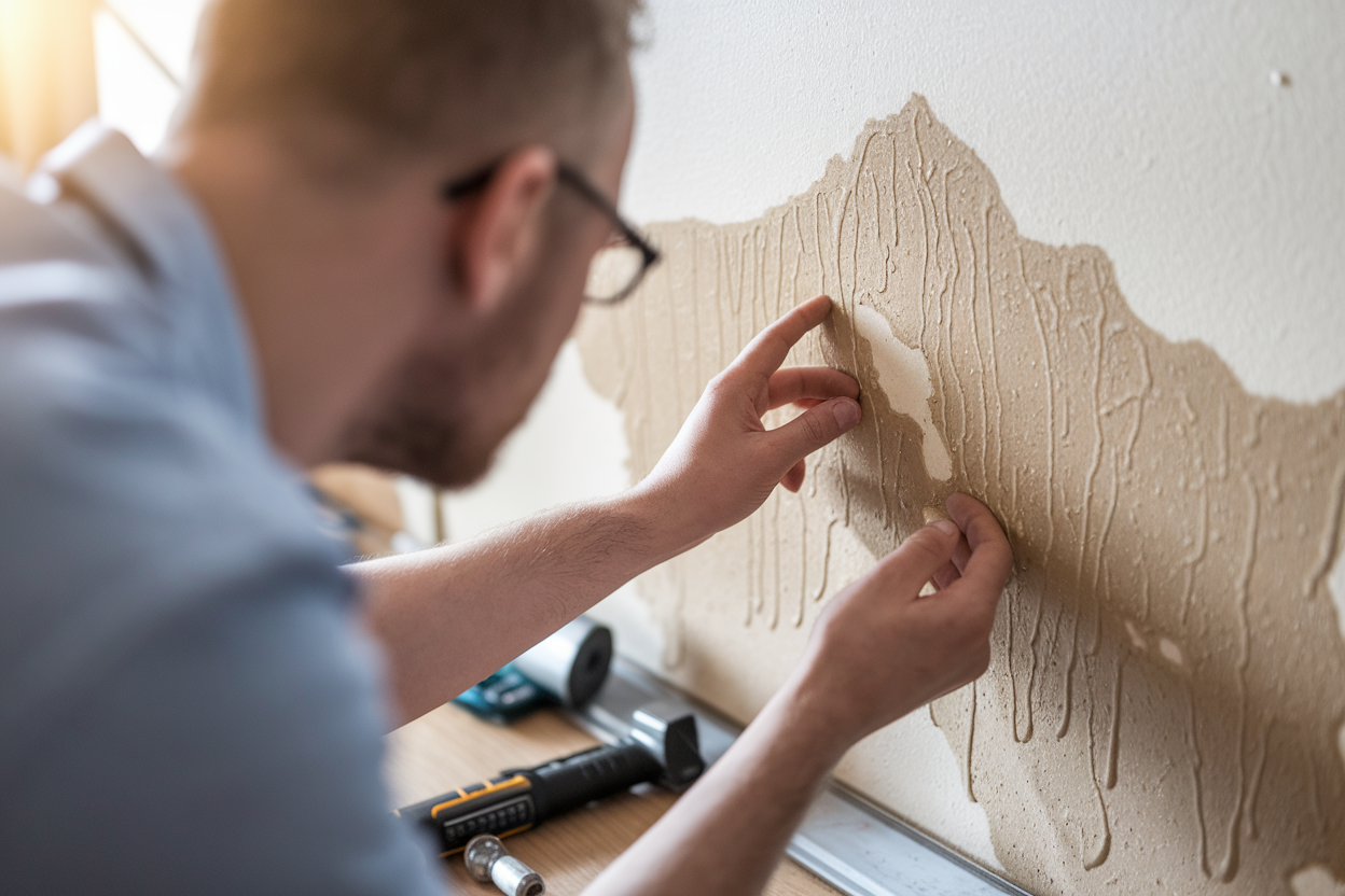 Comment réparer une fuite d'eau dans les murs de ma maison ?